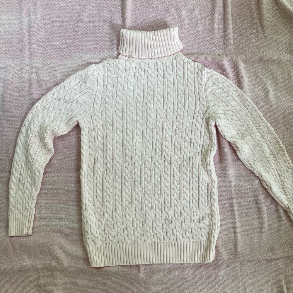 Croft & Barrow Light Pink Turtleneck Sweater Size S/M - Picture 9 of 9